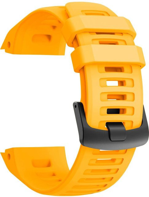 Uhrenarmband Silikon, Garmin Instinct, gelb, Unisex - Bild 1