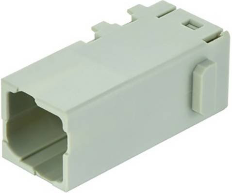 HARTING Han Domino EE cube crimp M.2 Steckverbinder, Grau, 2 Stück - Bild 1