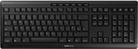 CHERRY Stream Wireless Tastatur RF kabellos Schwarz QWERTY UK Englisch mit Scissor-Technologie und USB-A Anschluss - Bild 1