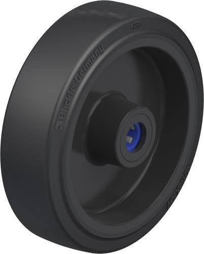 Blickle Kunststoff-Rad POEV 125/12XR in Schwarz mit 125 mm Durchmesser und 250 kg Tragfähigkeit - Bild 1