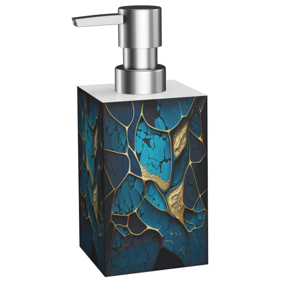 Sanilo Seifenspender Marmor Cobalt Blau, B/T/H: 7,0 x 16,5 x 11,2 cm - Bild 2