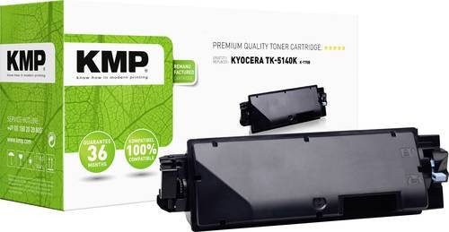 KMP Tonerkassette kompatibel mit Kyocera TK-5140K in Schwarz mit 7000 Seiten Reichweite - Bild 1