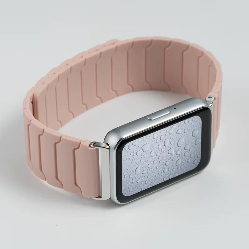 CHIICSMART Uhrenarmband Silikon, pink, Unisex - Bild 2