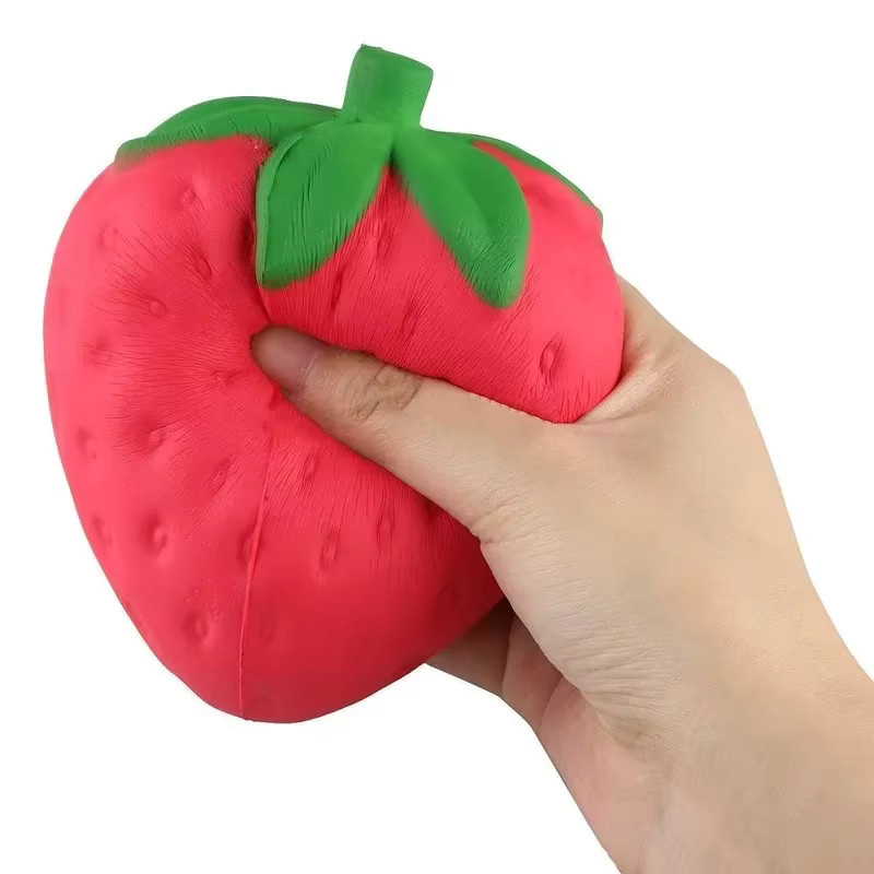 Bandai Antistress-Spielzeug, Squishy Squeeze, Bananen, Erdbeeren, Pfirsiche - Bild 1