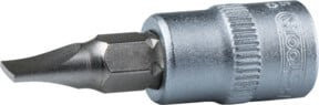 KS Tools 3/8" Bit-Stecknuss Schlitz 6,5mm in Silber - Bild 1