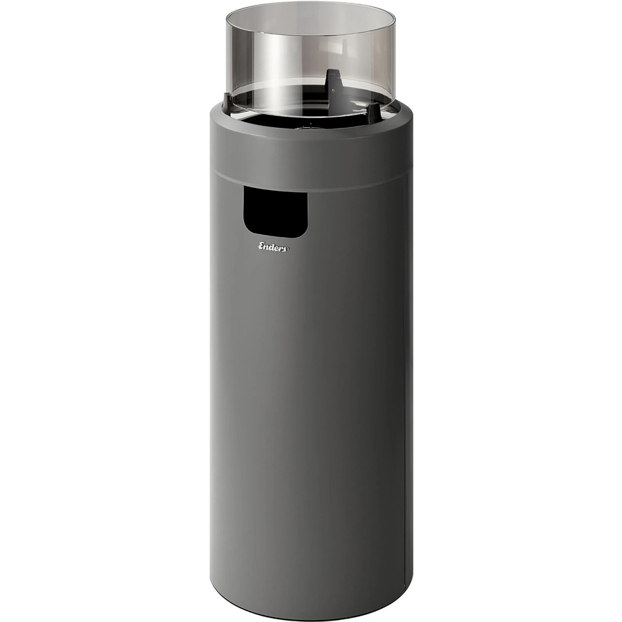 Enders Feuerstelle Nova LED Gas Feuerstelle in Grau-Schwarz, Höhe: 102 cm - Bild 2
