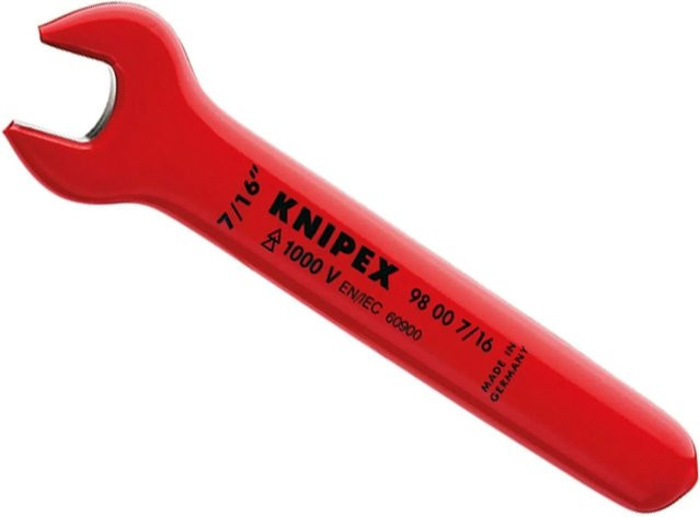 Knipex Einmaulschlüssel aus Chrom-Vanadium in Rot - Bild 1