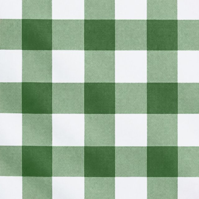 ERWIN M. Meterware Tischdecke Countryline grün kariert aus Polyester, Breite: 210 cm - Bild 1
