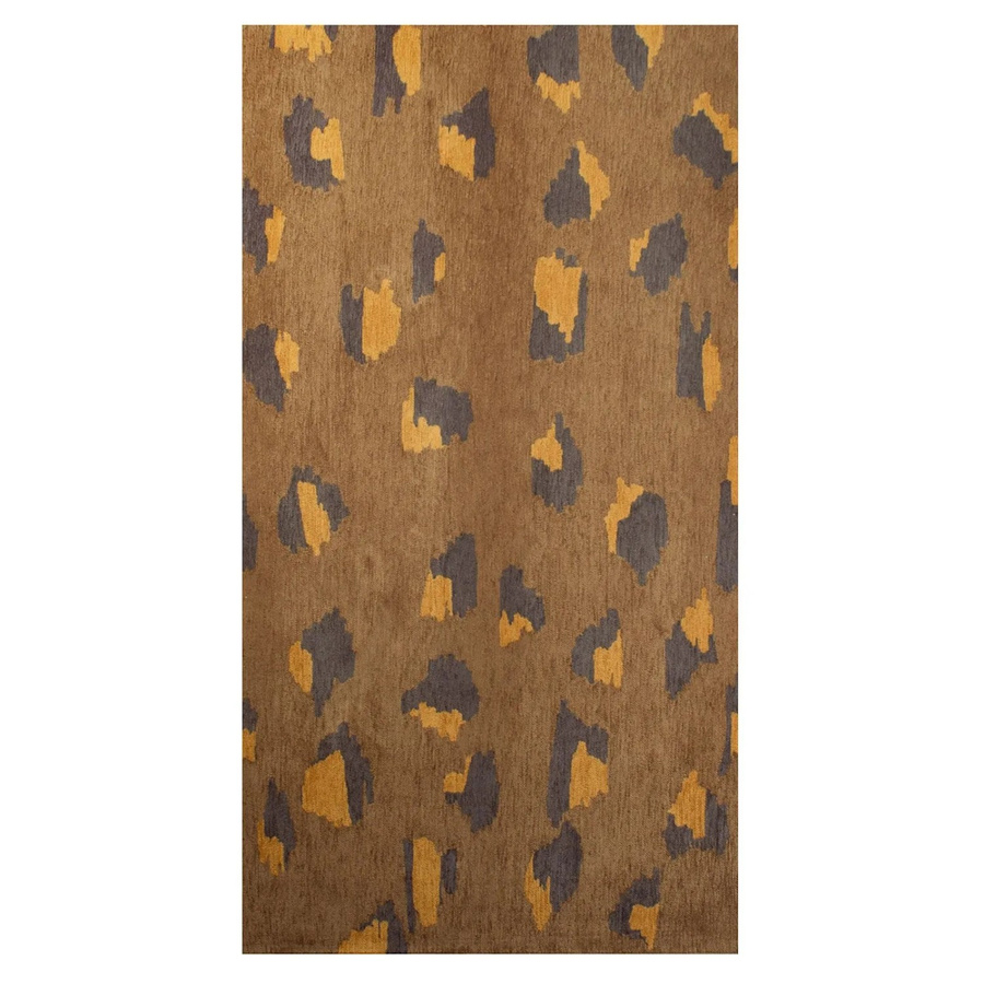 Lola&Moi Teppich Brownie in Braun mit Tiermuster, B/T: 80 x 150 cm - Bild 2