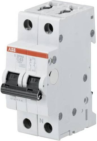 ABB S201-C16NA Leitungsschutzschalter 2-polig 16A - Bild 1
