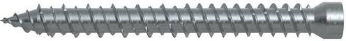 Fischer Fensterrahmenschraube Sechsrund für Holz, silber, 100 Stück, Durchmesser: 7,5 mm, Länge: 152 mm - Bild 1