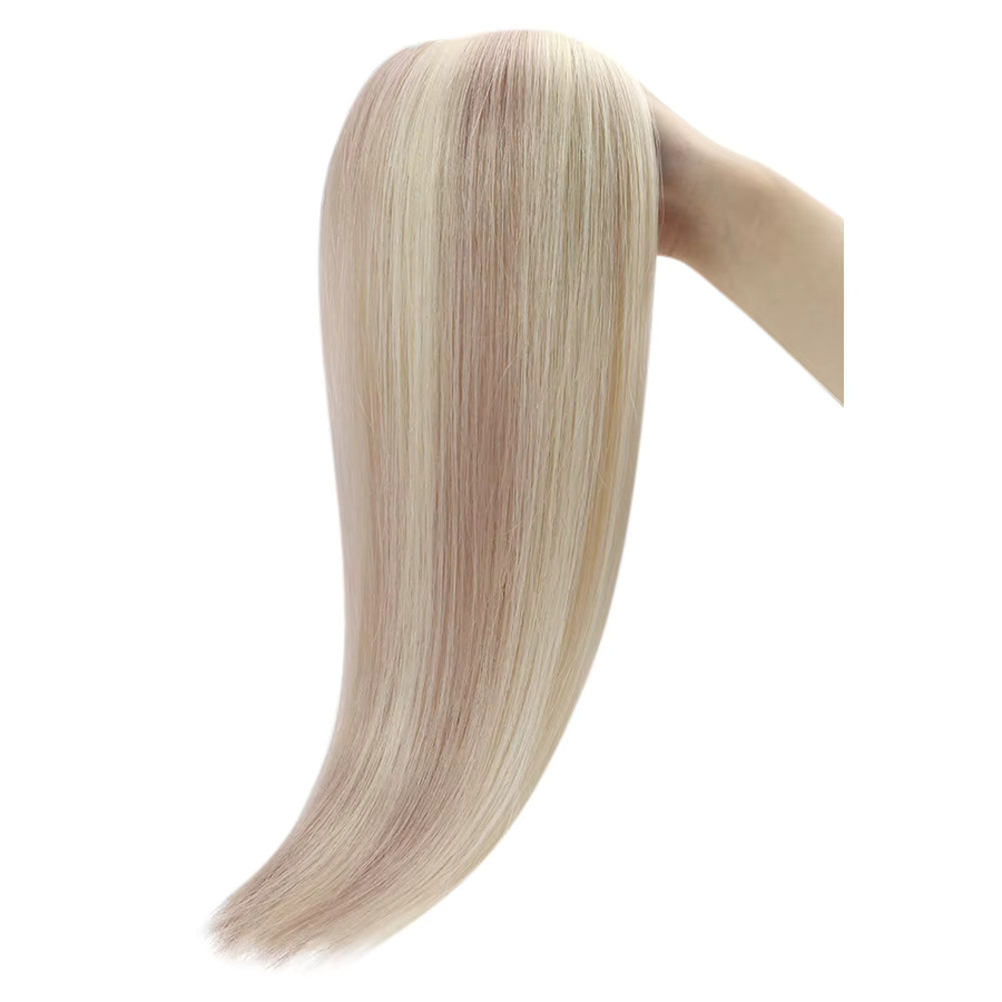 Moresoo Haarverlängerung, glattes Echthaar, Unisex - Bild 2