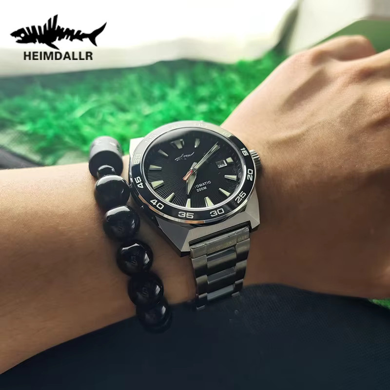 HEIMDALLR Taucheruhr, Automatik, Edelstahl, Blau, Saphirglas, Herren - Bild 2