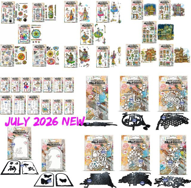 Tiny Kingdoms Silikon-Stempelset Starflight Frames mit Metall-Stanzformen für Scrapbooking und DIY-Prägung - Bild 1