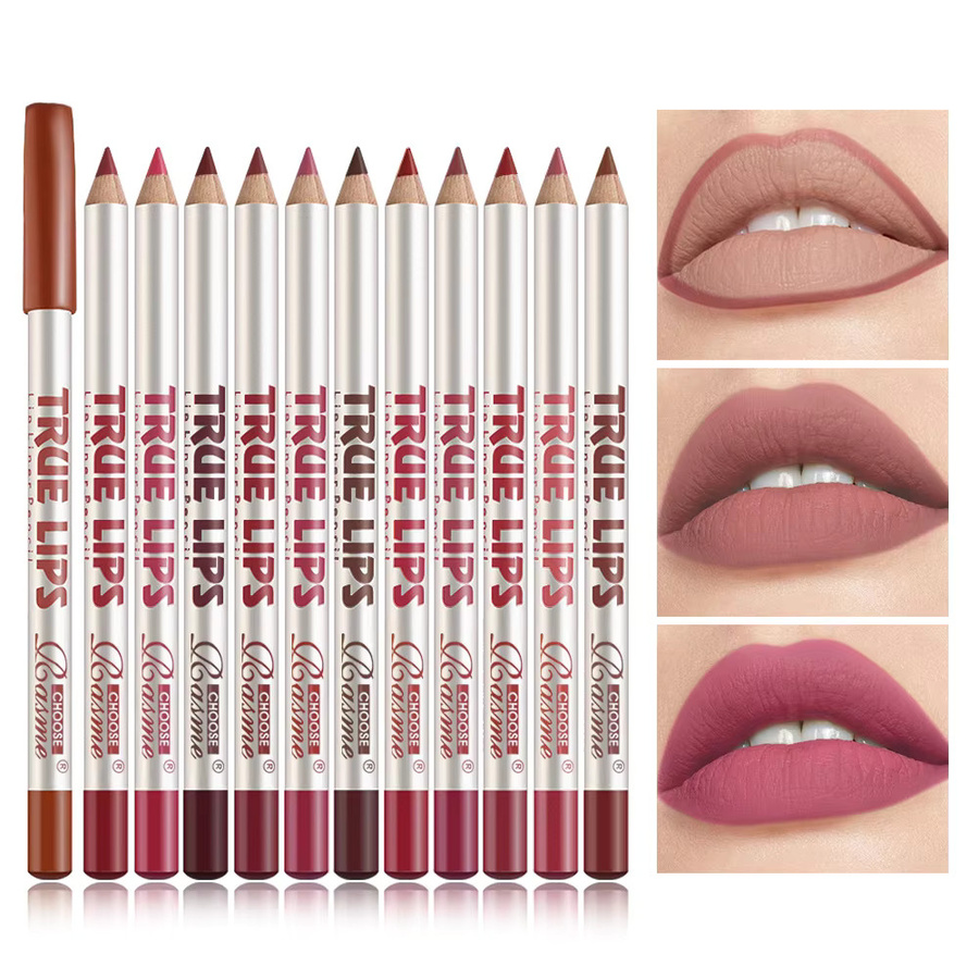 CHOOSE RASME Lippenstift-Set mit Lipliner und mattem Lipgloss, Damen - Bild 2