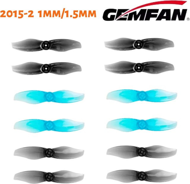 GEMFAN Hurricane 2015 2-Blatt Propeller, 8-teiliges Set, Blau, Kunststoff - Bild 1