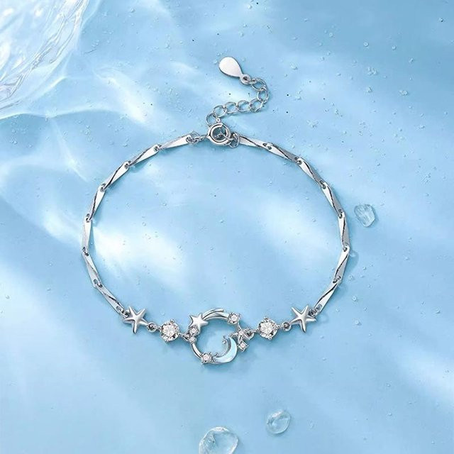 XINGX Armband, 999 Silber, Zirkonia, Damen - Bild 1