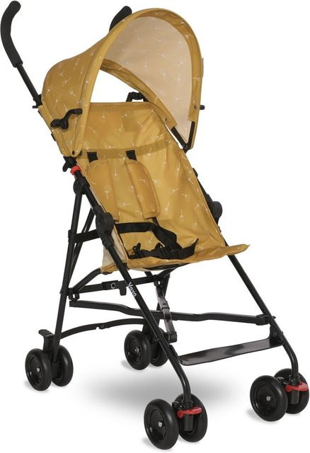 Lorelli Kinderwagen Buggy Vaya in Gelb mit verstellbarem Sonnendach und klappbarer Fußstütze - Bild 1