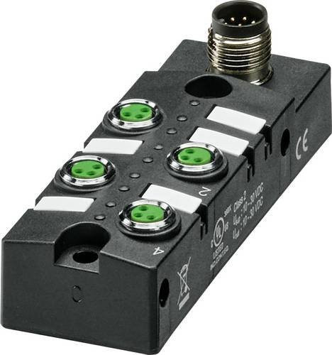 Phoenix Contact 1197405 Sensor-Aktor-Box aus Metall in Schwarz - Bild 1