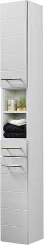 HELD MÖBEL Seitenschrank Rimini in Weiss mit glänzender Oberfläche, B/H/T: 25 x 181 x 20 cm - Bild 1