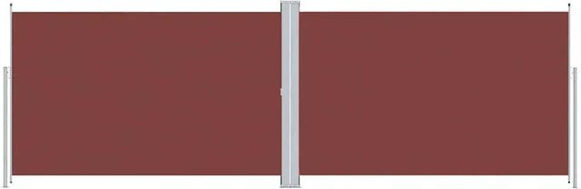 Furnicato Seitenmarkise ausziehbar Braun Höhe: 220 cm, Breite: 600 cm - Bild 1
