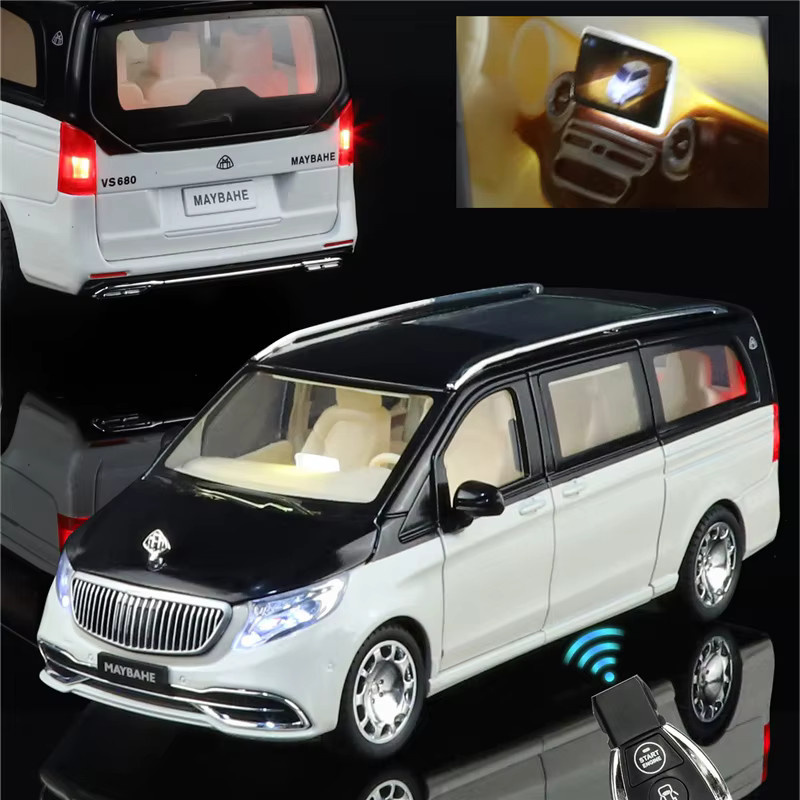 MAKEDA Maybach VITO VS680 MPV Modellauto, Maßstab 1:24, mit Sound und Licht - Bild 1