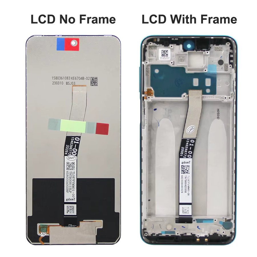 Xiaomi Redmi Note 9 Pro LCD Display Touchscreen Digitalisierer Ersatz für Redmi Note 9s M2003J6B2G in Schwarz - Bild 4