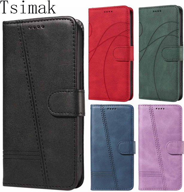 Leder-Handyhülle für Poco F6 X6 M6 F8 Ultra F7 X7 M7 M8 X8 Pro Max X8Pro C65 C71 C75 C85 4G 5G Flip Wallet Kartenetui in Gold - Bild 1