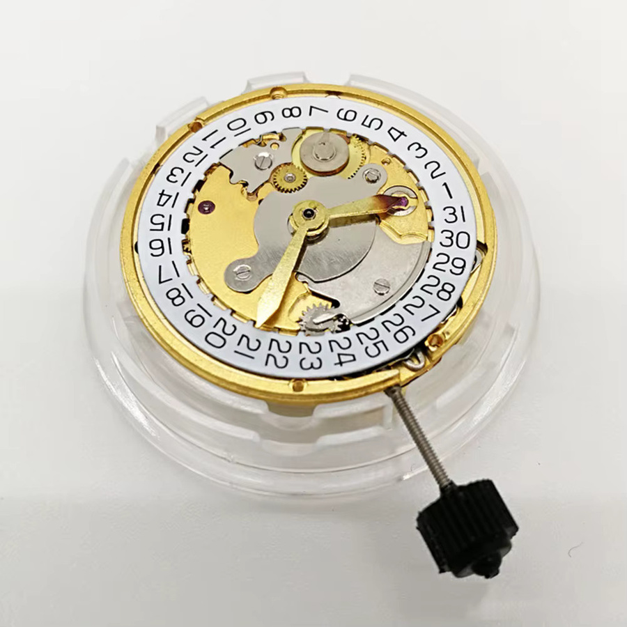 ABVA Automatikwerk, mechanisches Uhrwerk, Silber, Unisex - Bild 2