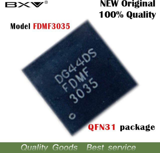 5 Stück fdmf fdmf3035 QFN-31 IC Chipsatz in Schwarz - Bild 1