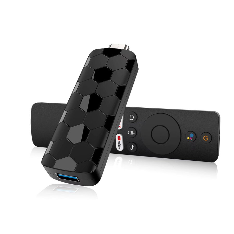 Mortal R3+ TV-Stick mit Android 16.0, RK3518, WiFi 6, 8 GB RAM, 128 GB ROM, Google Sprachfernbedienung und 4K UHD HDR10 Streaming-Media-Player in Schwarz - Bild 5