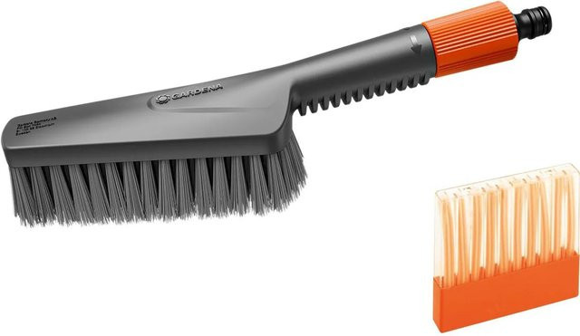 Gardena Cleansystem Wasch-Set in Anthrazit mit Handbürste Soft S und Seifenstäbchen - Bild 1