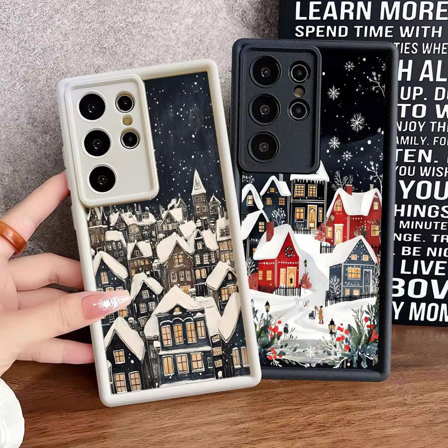 Snowy Days TPU Soft Case für Samsung Galaxy S25 Ultra S24 Plus S23 FE S21 S20FE S25+ S22 in Multicolour - Bild 3