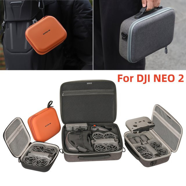 Tragetasche und Organizer als Schutzhülle für deine DJI Neo 2 Drohne und Zubehör - Bild 1