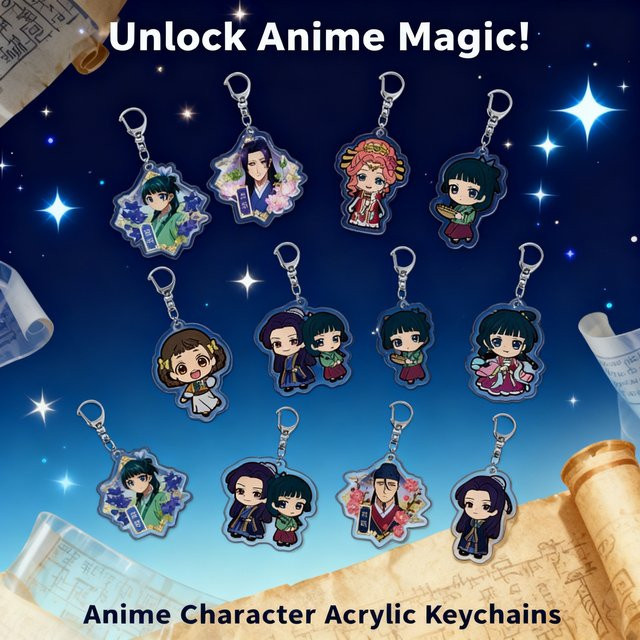 Bandai Anime-Acryl-Schlüsselanhänger The Apothecary Diaries Maomao Renshi - Bild 1