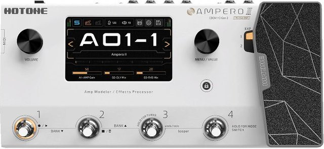 HOTONE Ampero II Multi-Effektprozessor in Weiß - Bild 1