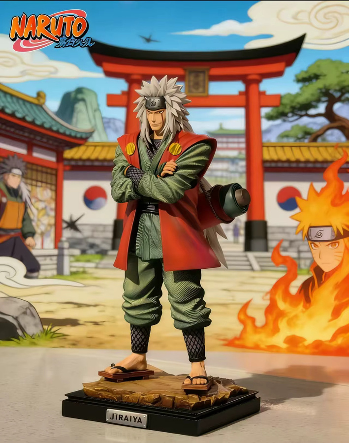 Bandai Naruto Uchiha Jiraiya, PVC-Modell, Einzelfigur, Kunststoff, Bunt / Mehrfarbig - Bild 3