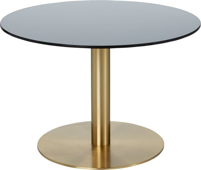 Tom Dixon Flash Rund Tisch in Schwarz und Multicolour aus Glas und Metall - Bild 1