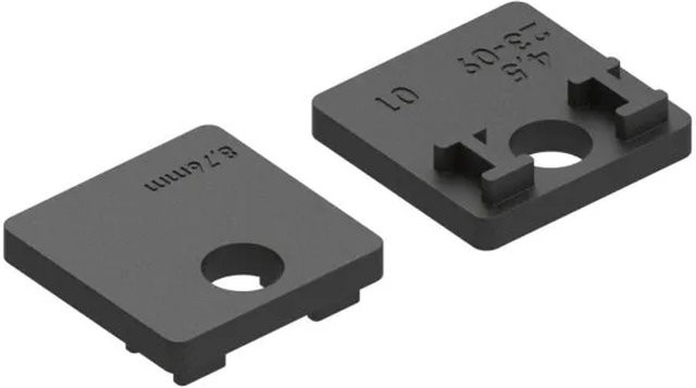 FeNau Gummieinlage für Glas 8,76 mm für Glasklemme Modell 36, Schwarz - Bild 1