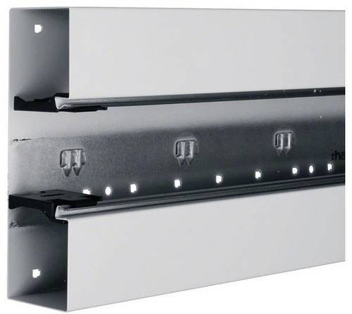 Hager Brüstungskanal Unterteil BRS652101VERZ in Weiß, Länge: 200 cm, Breite: 21 cm - Bild 1
