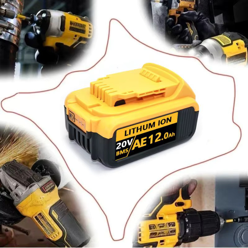 DeWalt Li-Ionen-Akku 20V für DCB184, DCB200, DCB201, DCB205, DCB206, DCF845 und DCD800 in Gelb - Bild 4