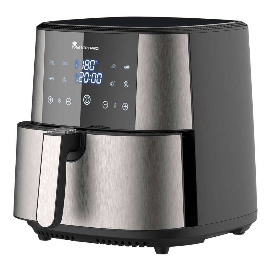 MASTERPRO Heißluftfritteuse BGMP-9167-CT mit Digitaldisplay in Schwarz und Silber - Bild 4
