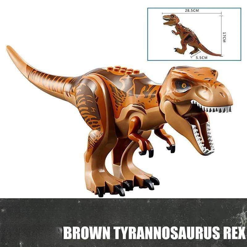 Yiran bag Jurassic World Dinosaurier Bausteine Velociraptor T-Rex Triceratops Indominus Rex Spielzeug 3-6Y - Bild 2