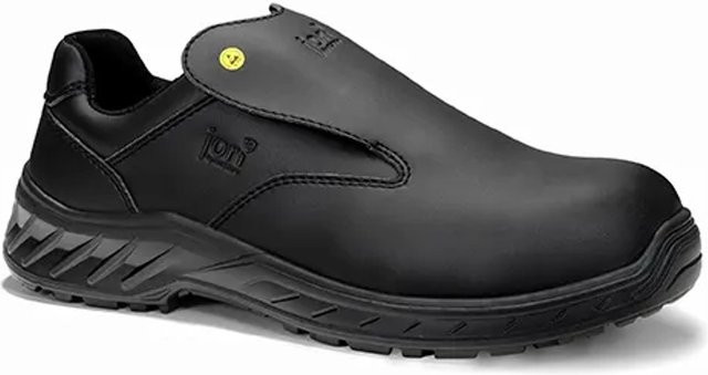 Elten JoClean S3 Sicherheitshalbschuh Slipper Black Low ESD Gr. 43 - Bild 1