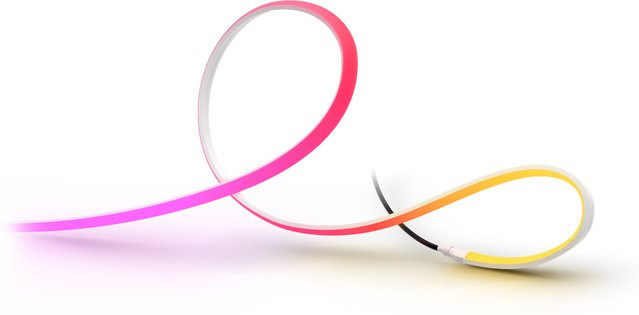 Philips Hue White & Color Ambiance OmniGlow Outdoor Lightstrip, LED-Lichtleiste für außen, Multicolour, 2.100 lm, 5 m - Bild 1