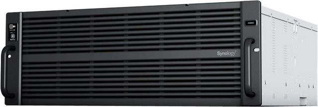 Synology High Density HD6500 NAS-Server in Schwarz mit 60 Schächten, 64 GB RAM und 2 x 480 GB SSD, 4U Rack-Einbaugerät mit 10 Gigabit Ethernet und iSCSI Support - Bild 2