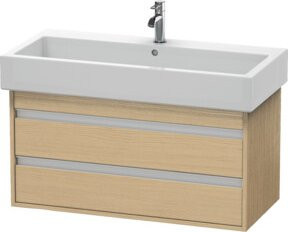 Duravit Waschtischunterschrank Ketho wandhängend in Beige mit 2 Schubladen, B/T/H: 95 x 44 x 48 cm - Bild 1