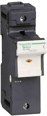 Schneider Electric DF221V Sicherungshalter, 6 Stück, Schwarz - Bild 1