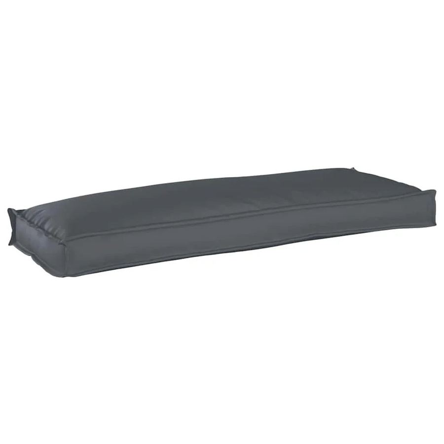 vidaXL Kissen in Anthrazit aus Oxford-Stoff, B/T/H: 110 x 40 x 8 cm - Bild 2