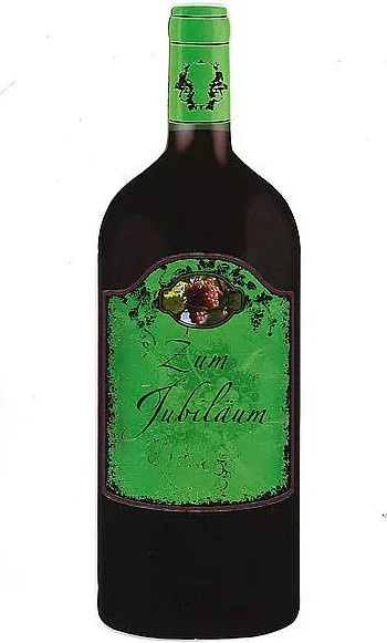 Grußkarte zum Jubiläum von Pictura in Schwarz aus Papier - Bild 1